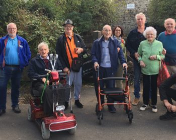 The Geezers visit St Dunstan's Church Stepney