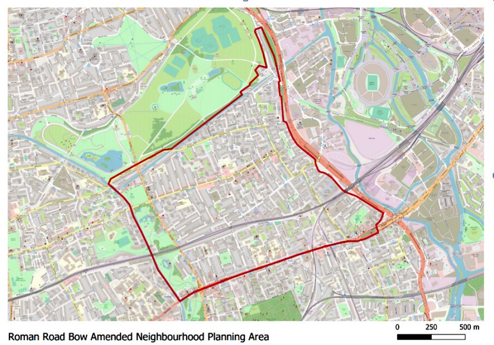 Roman Road & Bow neighbourhood plan area