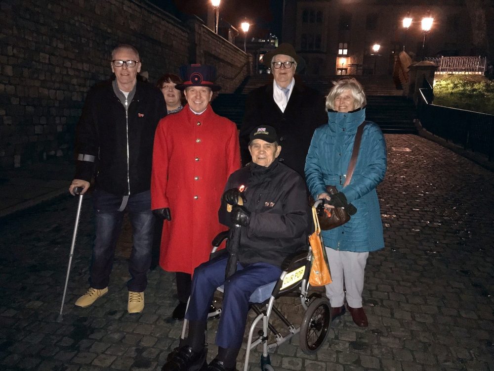 The Bow Geezers visiting the Ceremony of the Keys at the Tower of London Weds 28th Dec 2022