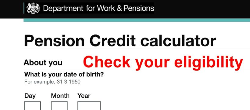 UK Gov Pensions Checker visit: https://www.gov.uk/pension-credit-calculator