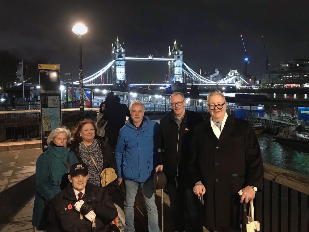 The Geezers visiting the Ceremony of the Keys at the Tower of London Weds 28th Dec 2022