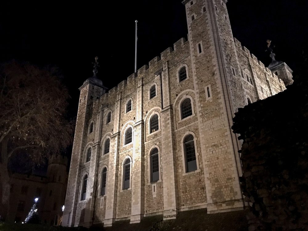 The White Tower at Night