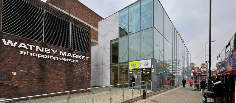 Watney Market Idea Store - reopened after 3 years of being closed on 9th Jan 2023