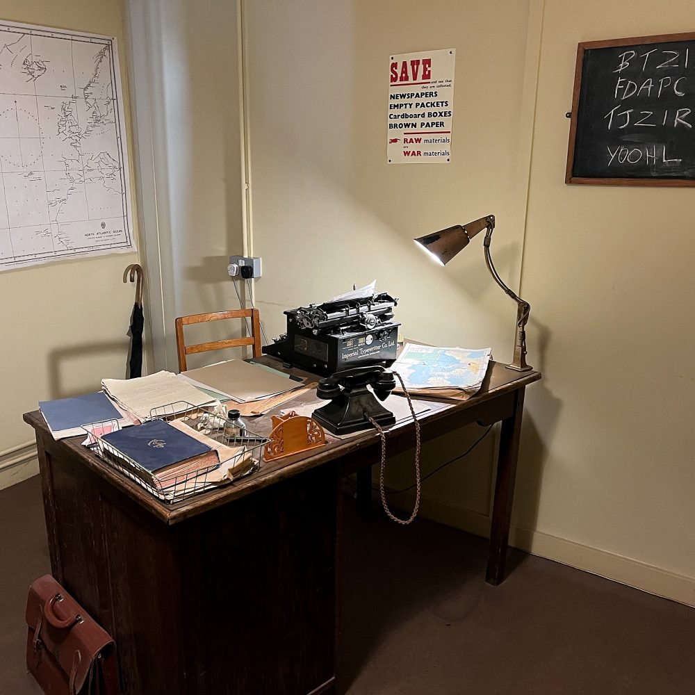 Alan Turings office at Bletchley Park