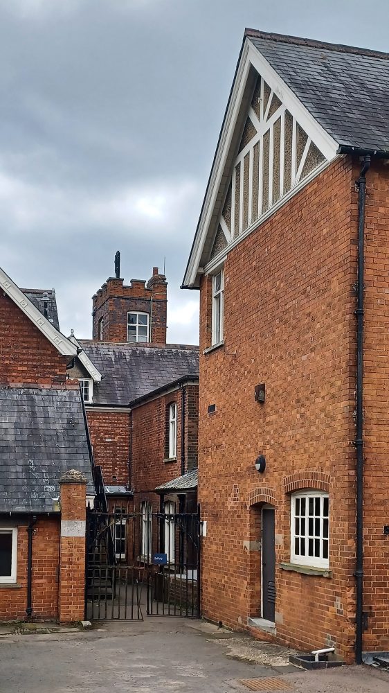 The tower in the background was the home so Station X, Bletchley Parks own Y-Station