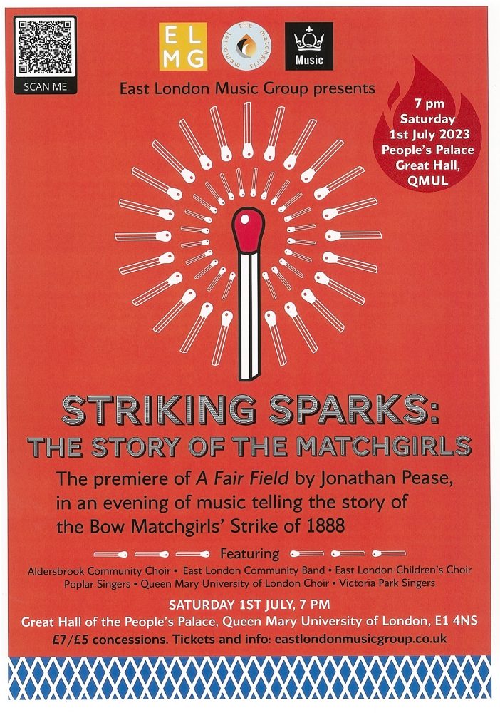 Striking Sparks, the story of the Matchgirls in Bow