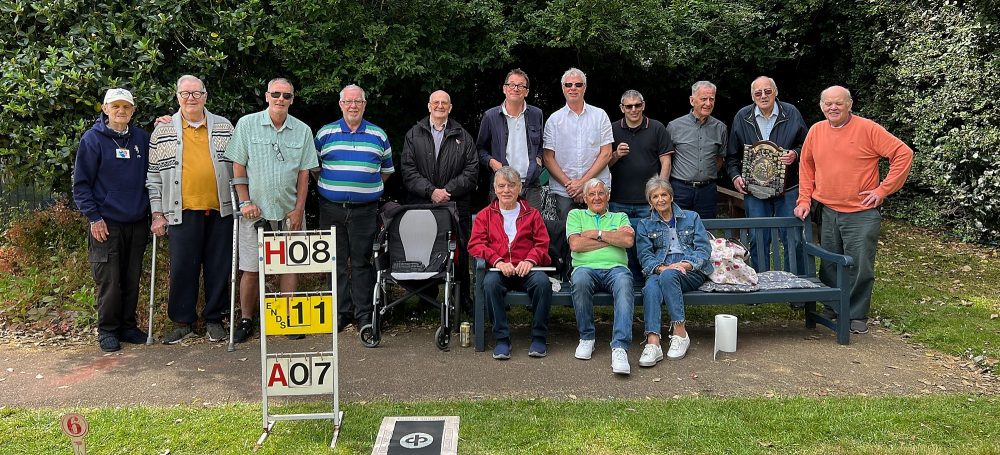 The Geezers at Victoria Park Bowling club