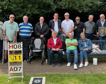 The Geezers at Victoria Park Bowling club