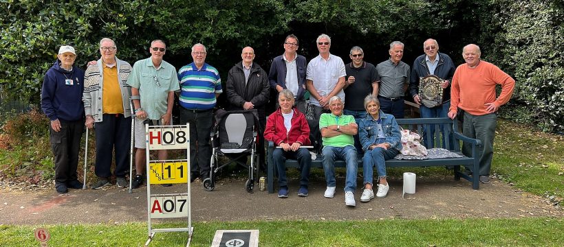 The Geezers at Victoria Park Bowling club