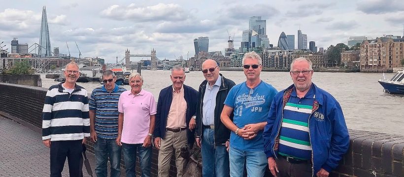 A group of the Geezers at Rotherhithe