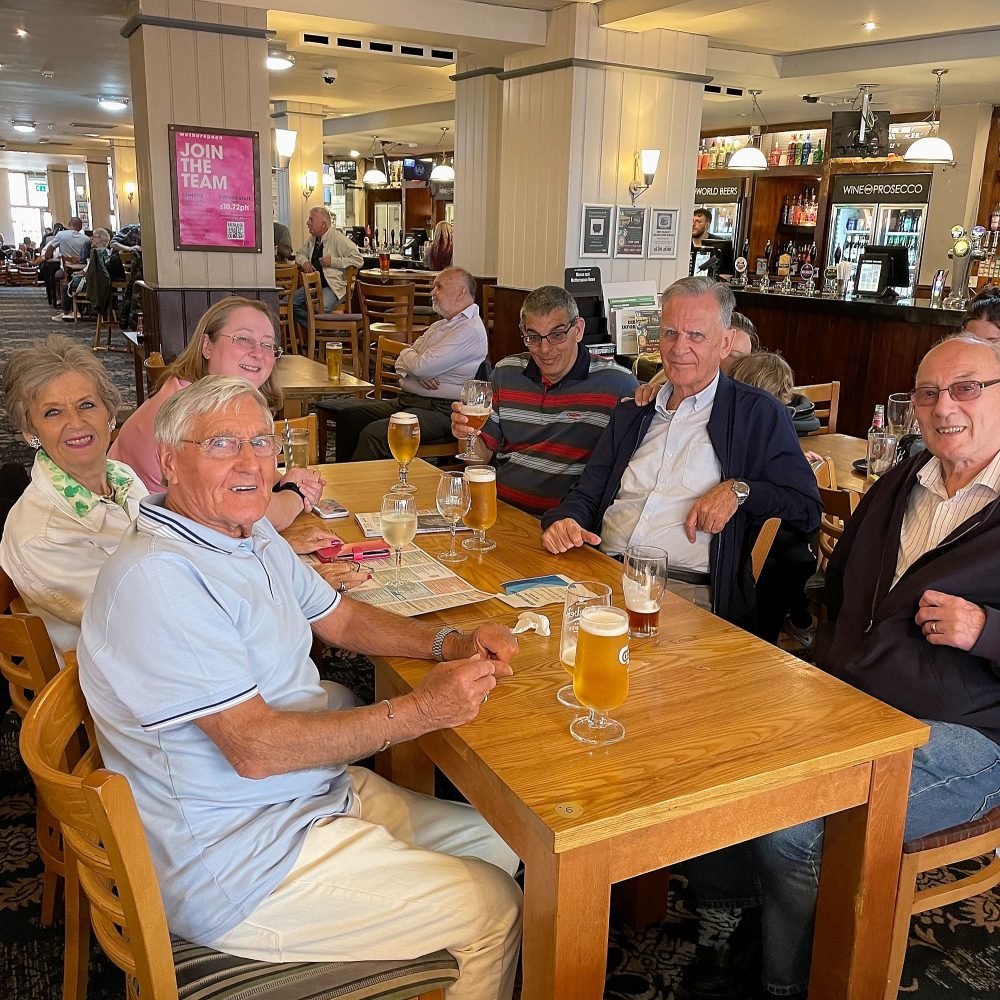 Some Geezers in a pub in Hastings