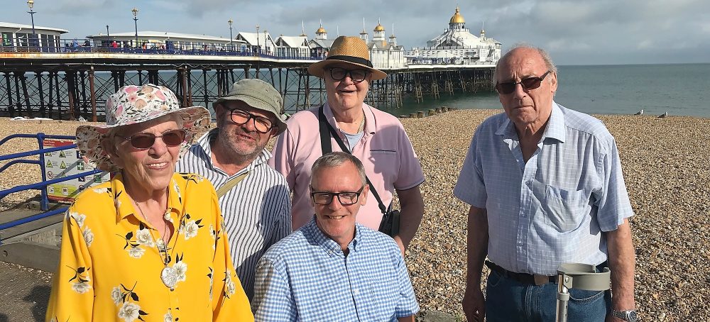Some of the Geezers outing at Eastbourne