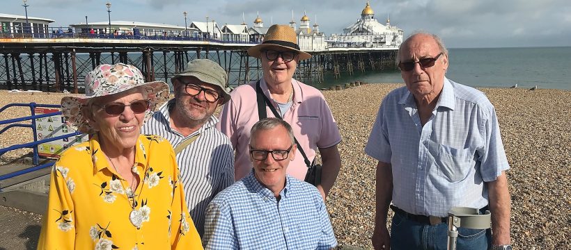 Some of the Geezers outing at Eastbourne