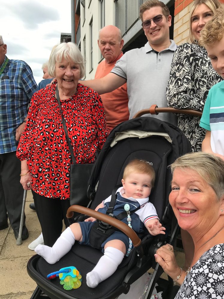 Little Dougie Carnegie and family Close up