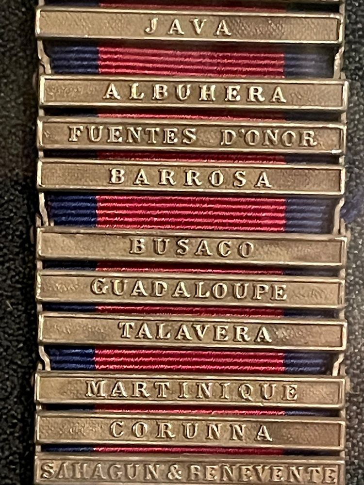 Medals in the Combined Military Services Museum