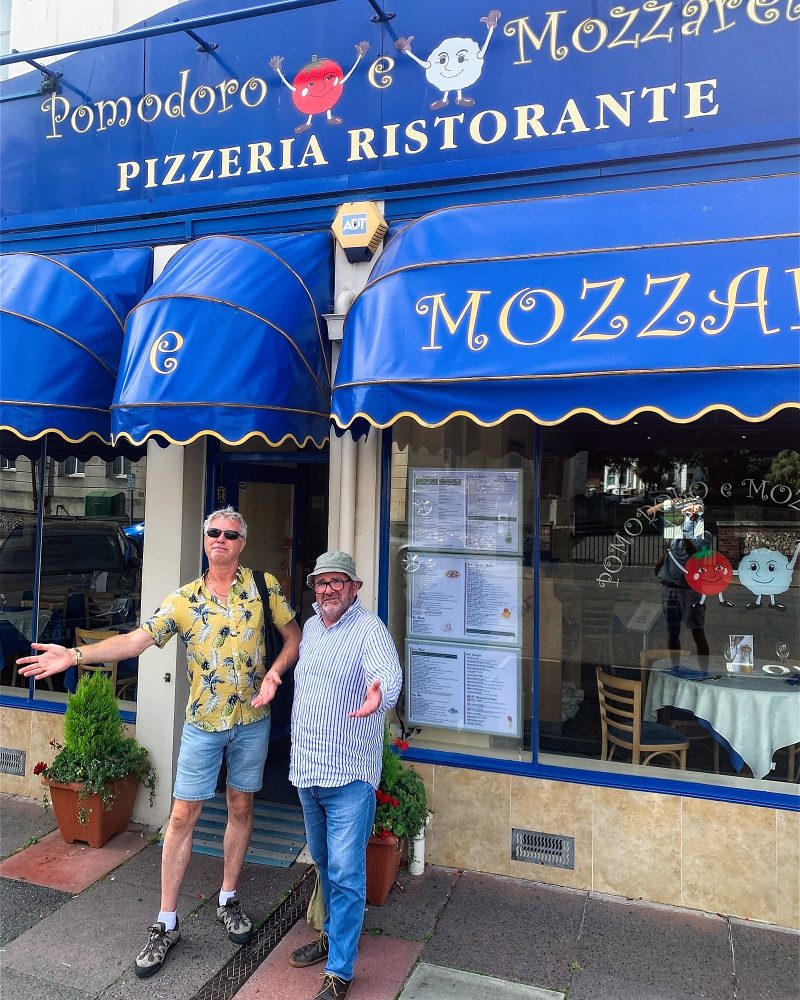 Geezers Eddie and Paul track down Eastbourne’s finest Italian desserts