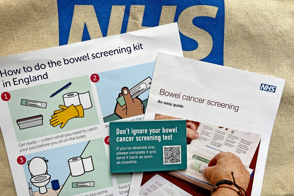 A handy guide to Bowel Cancer and useful information handed out by Leena