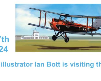 Aviation illustrator Ian Bott is presenting to the Geezers 27th Feb 2024