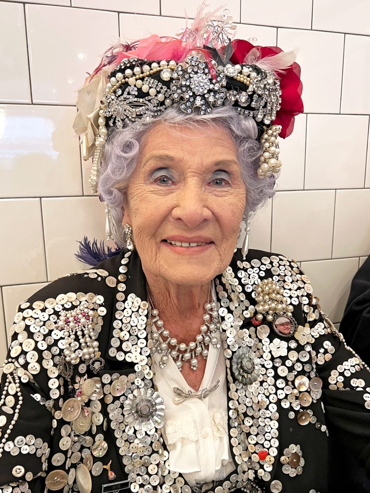 Phyllis Broadbent in Kelly's Pie and Mash Shop