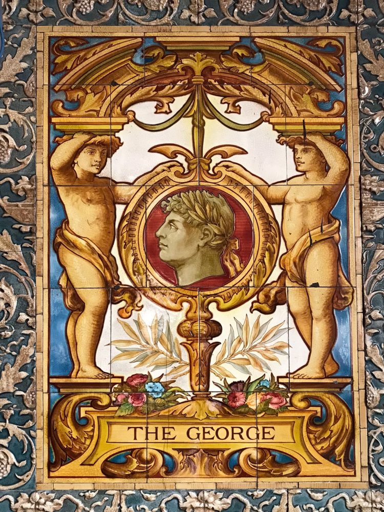 The George sign