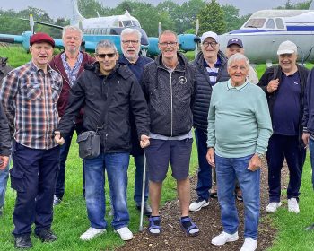 The Bow Geezers at De Havilland Aircraft Museum
