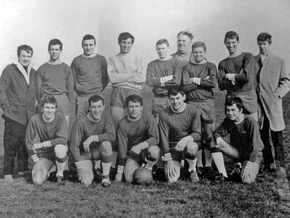 RayJack football team, with Ray Gipson on the left