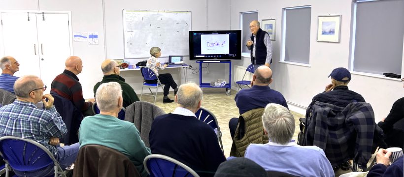 John Goldsmith's talk to the Geezers about he's family's business in St Stephen's Road Bow