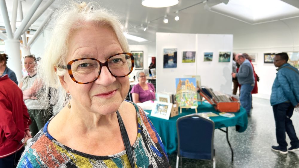 Organiser, Carolyn Clark at the Opening day of her hugely successful Old Ford Festival