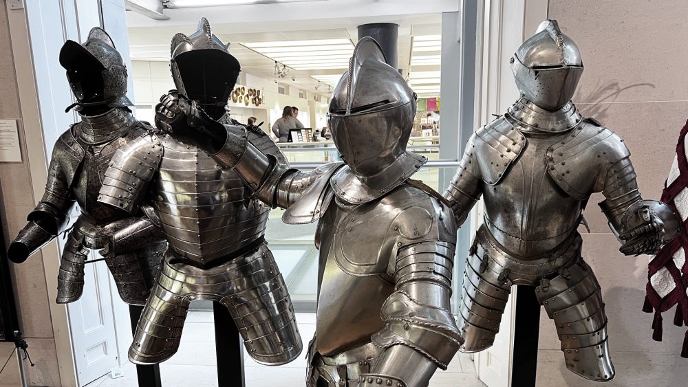 Armour in the Fitzwilliam Museum Cambridge