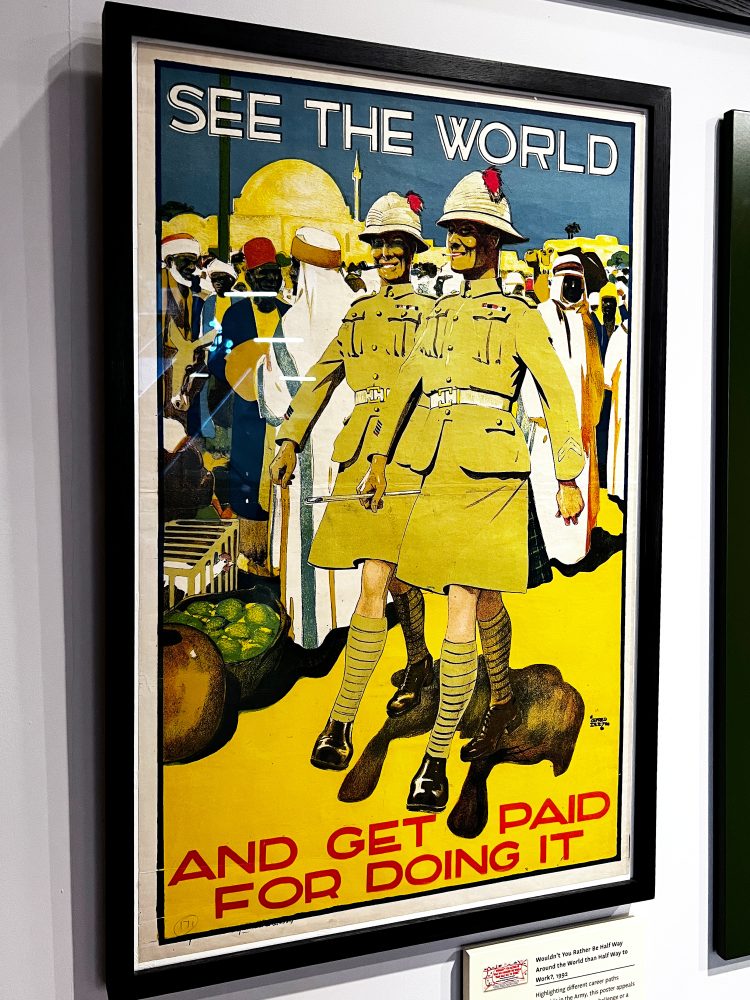 See the World poster 1919, UK National Army Museum