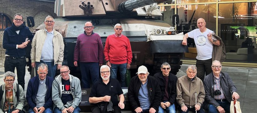 The Geezers at the National Army Museum, London
