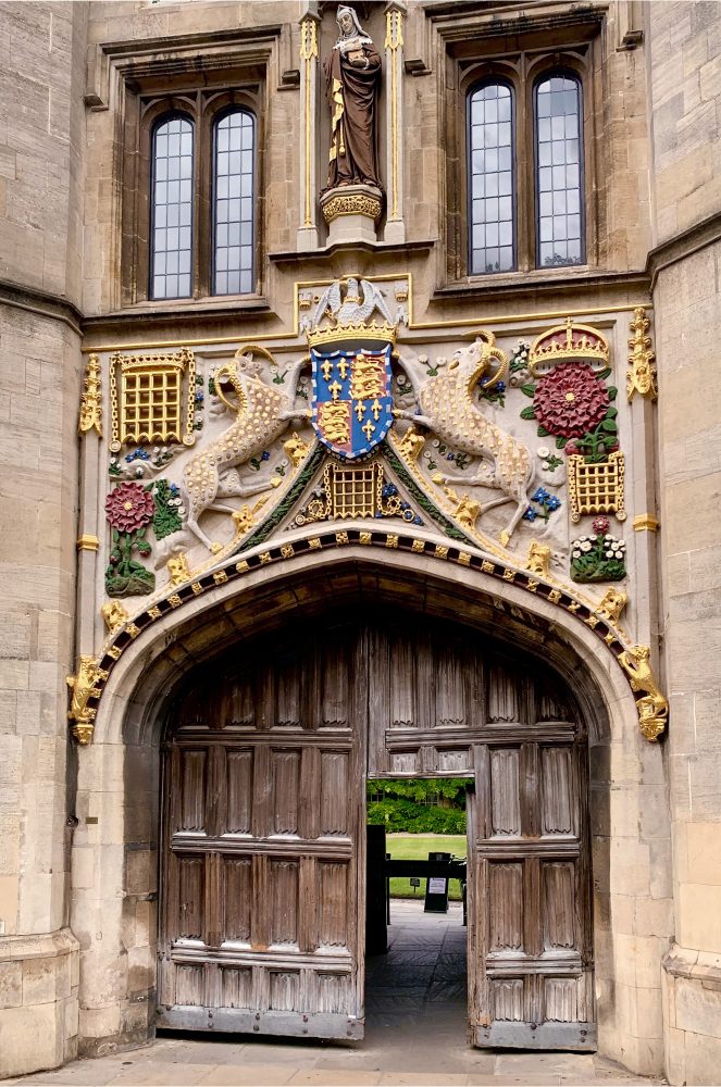 The Great Gate St John's College Cambridge