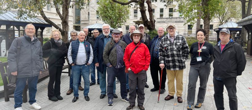 The Bow geezers on a trip to West Smithfield