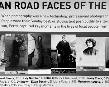 Roman Road Faces of the Past header