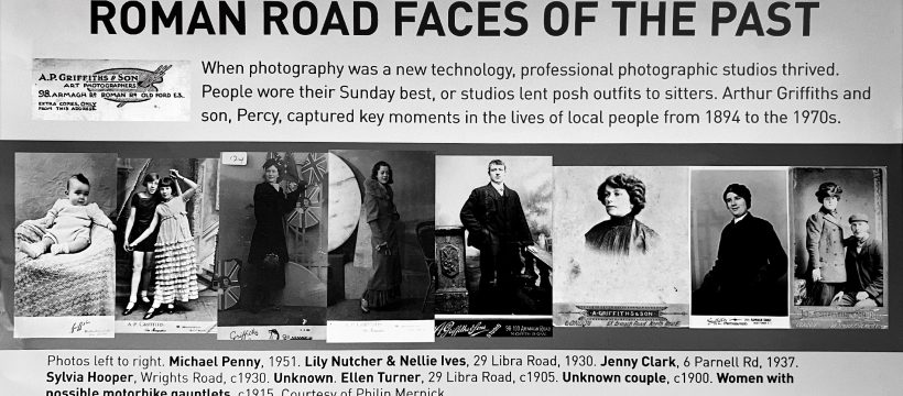 Roman Road Faces of the Past header