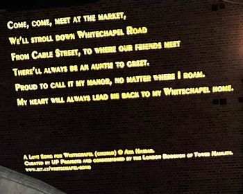 Love song for Whitechapel header