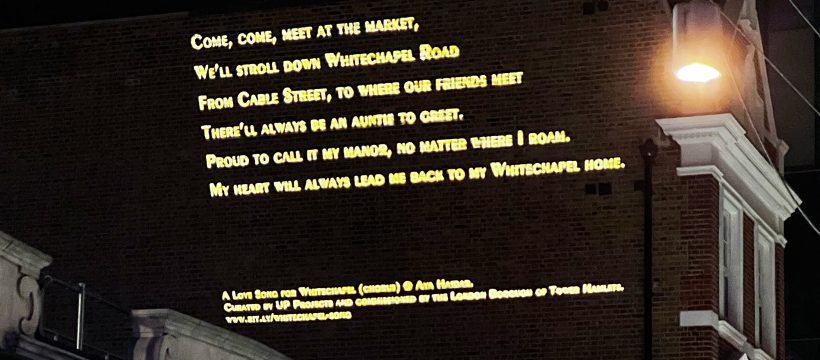 Love song for Whitechapel header